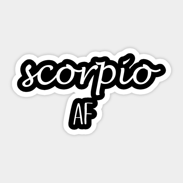 scorpio zodiac sign Sticker by sewwani